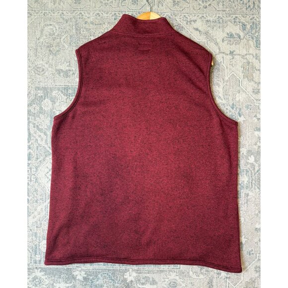 Wrangler Men's Full Zip Fleece Vest XLT Pockets Workwear Outdoors - Picture 2 of 9